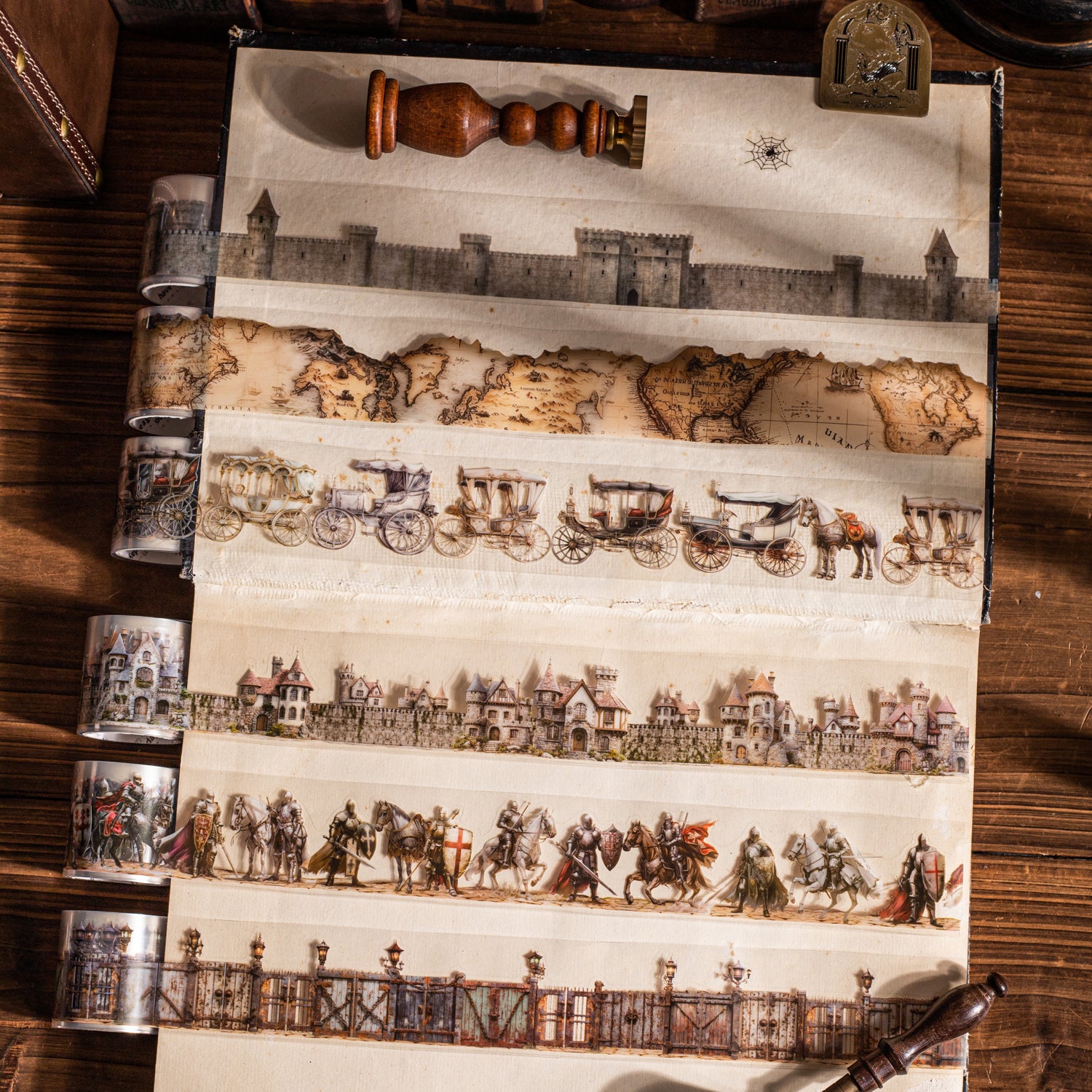 260319 Medieval Travel PET Tape -4cm*2m