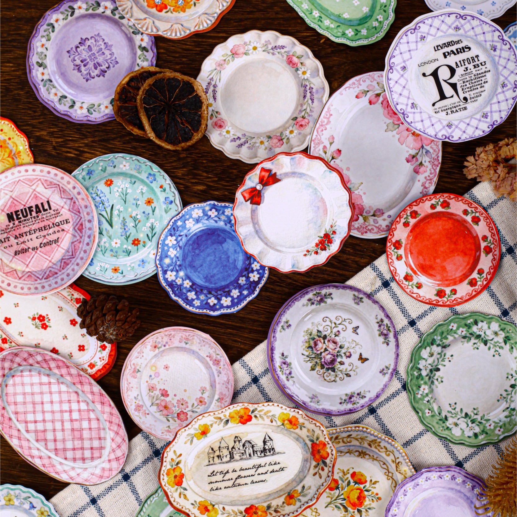 1014 Plate paper -10Pcs each pack