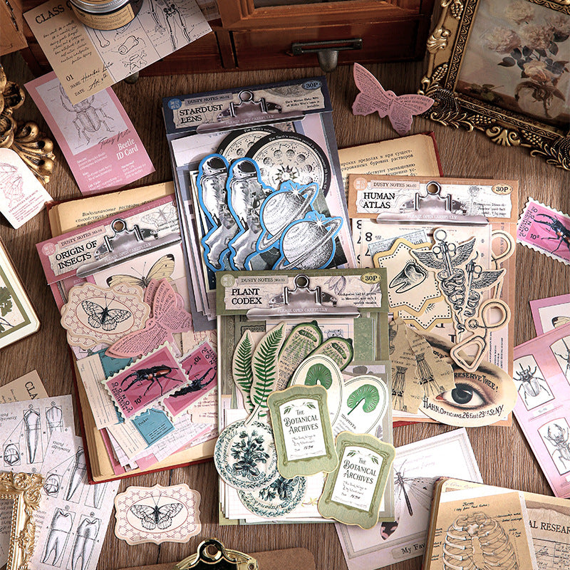 0817 Vintage paper -30Pcs each pack