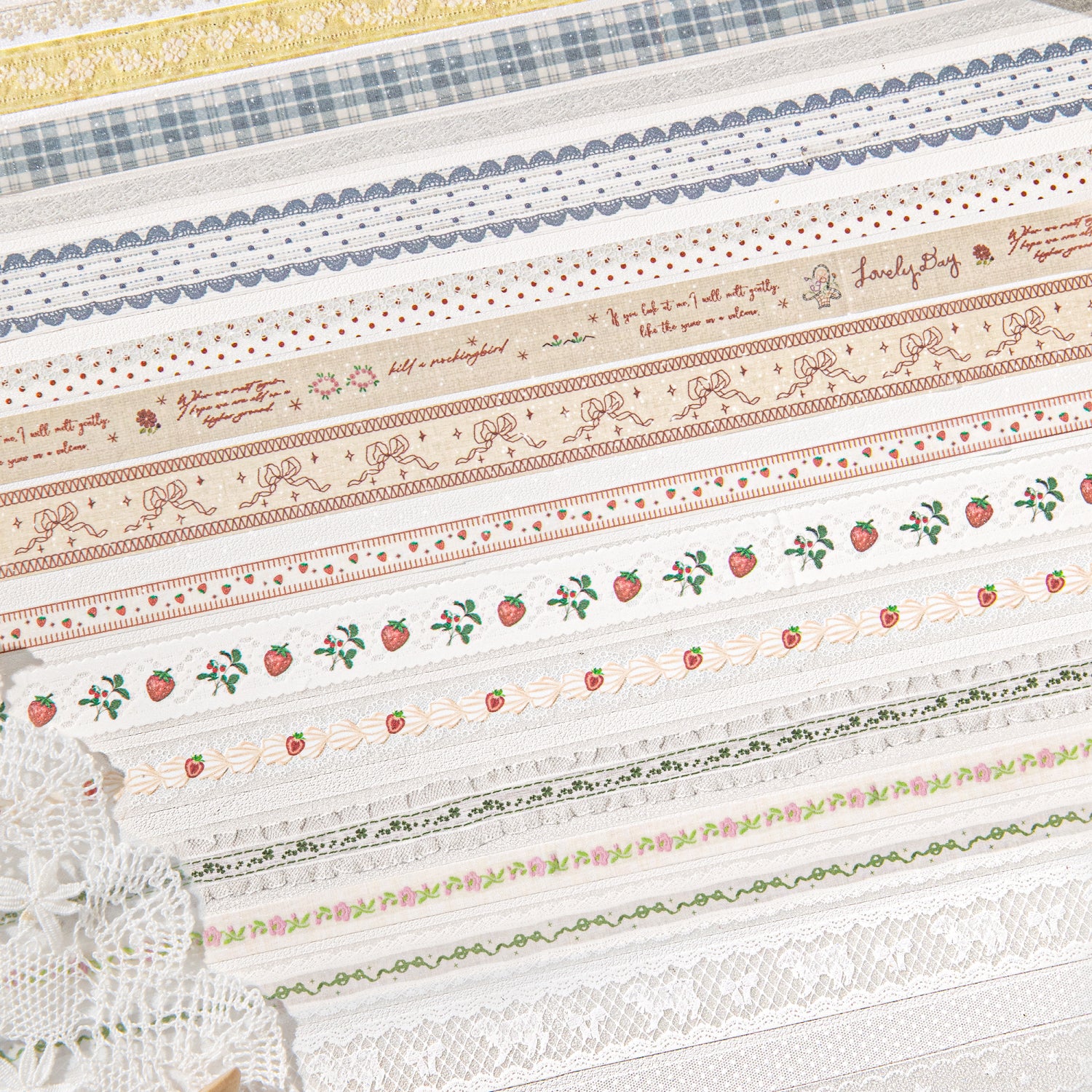 1013 Lace PET tape -1cm/1.5cm/2cm*2m