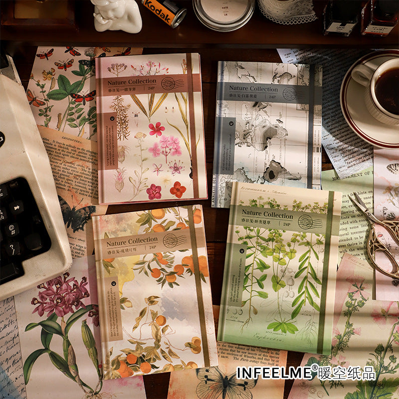 0214 Nature Collection Series Paper -24Pcs each pack