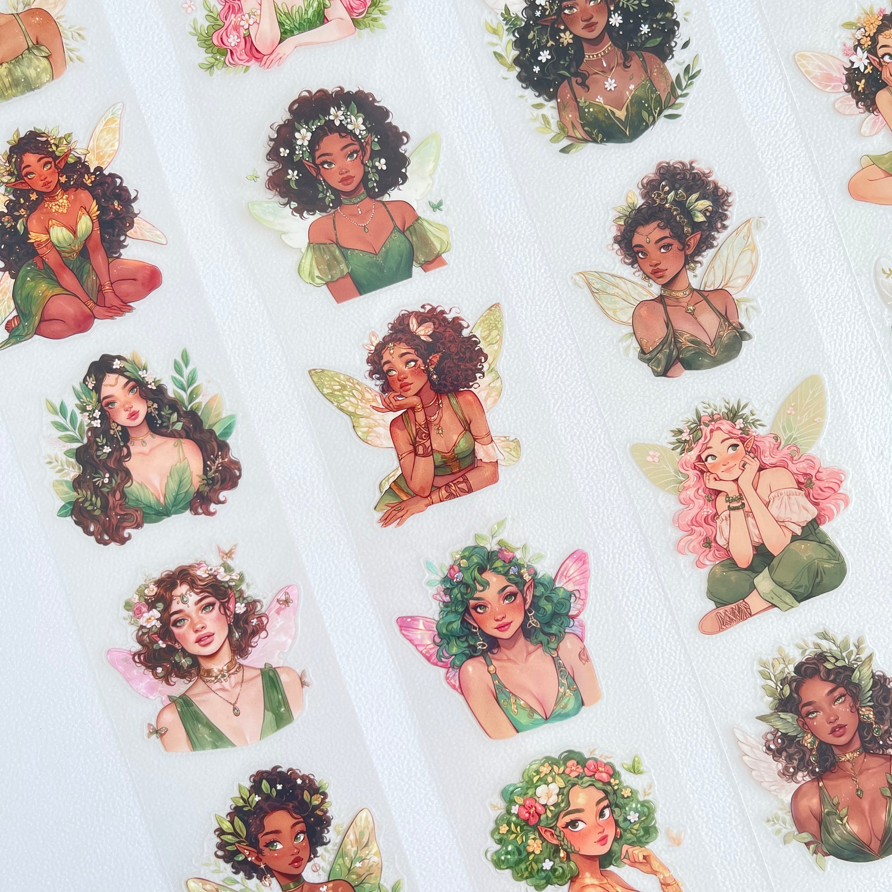 Spring Fairy pre-cut PET tape 1 loop 5.5CM*2M