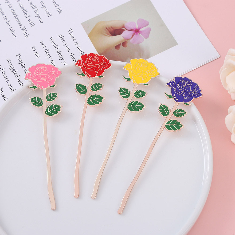 0516 Rose Bookmark