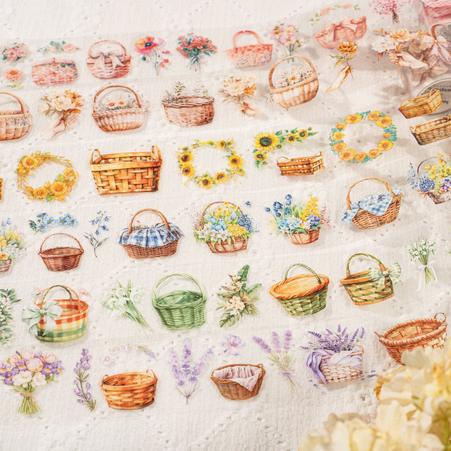 0312 Flower Picking Season Series PET Tape -5cm*2m