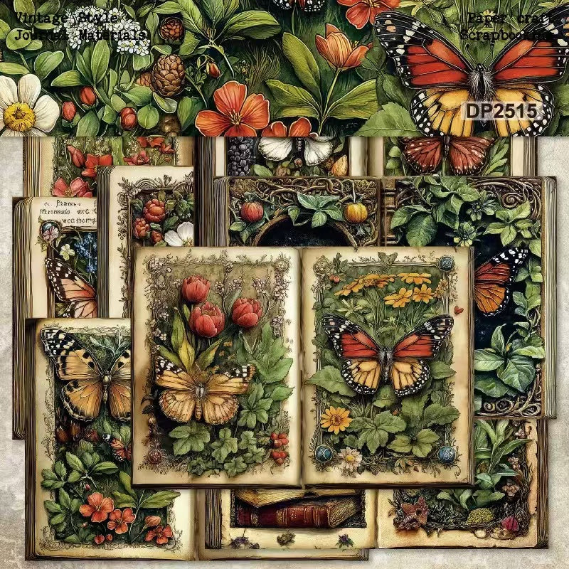 0524 A5 background paper DP2515 -8Pcs each pack