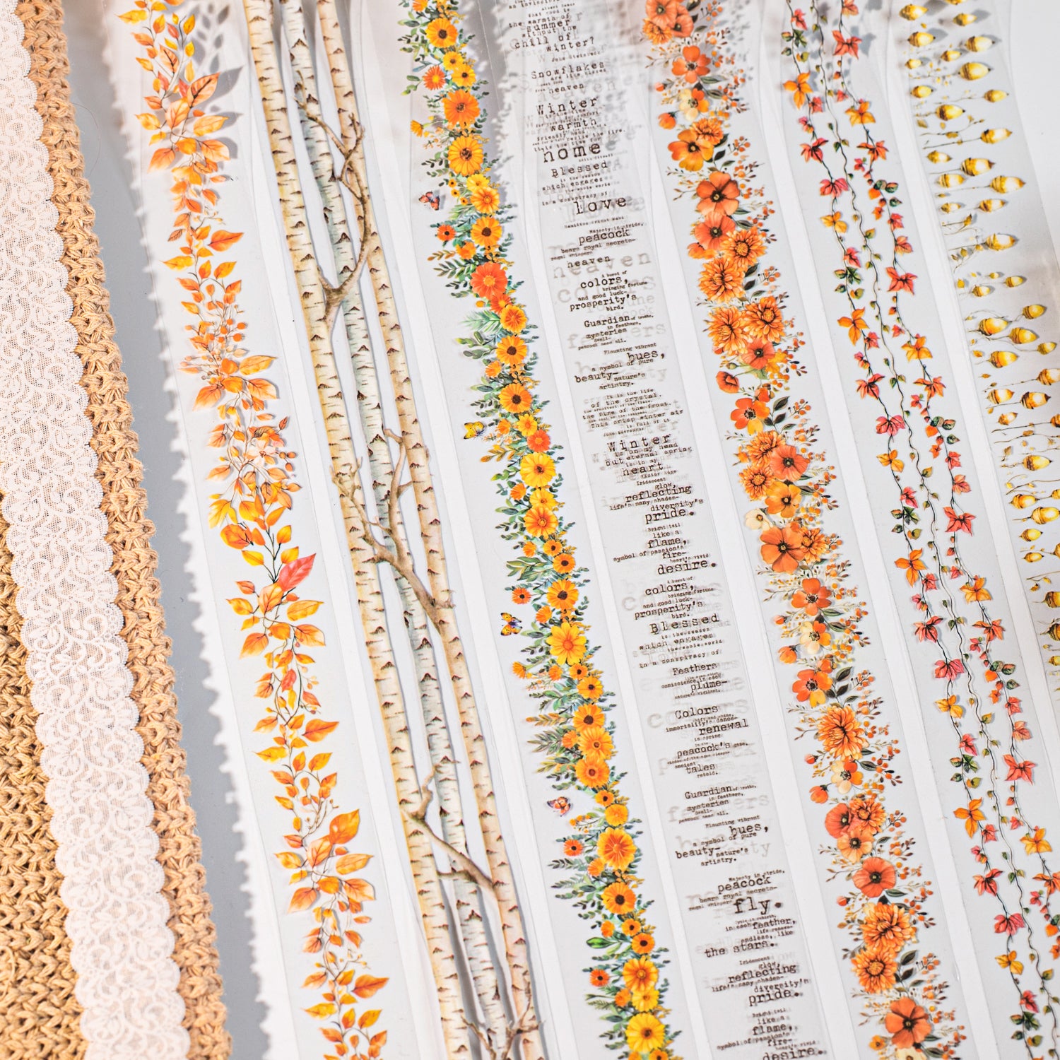 0916 Autumn PET tape -5cm/5cm*2m