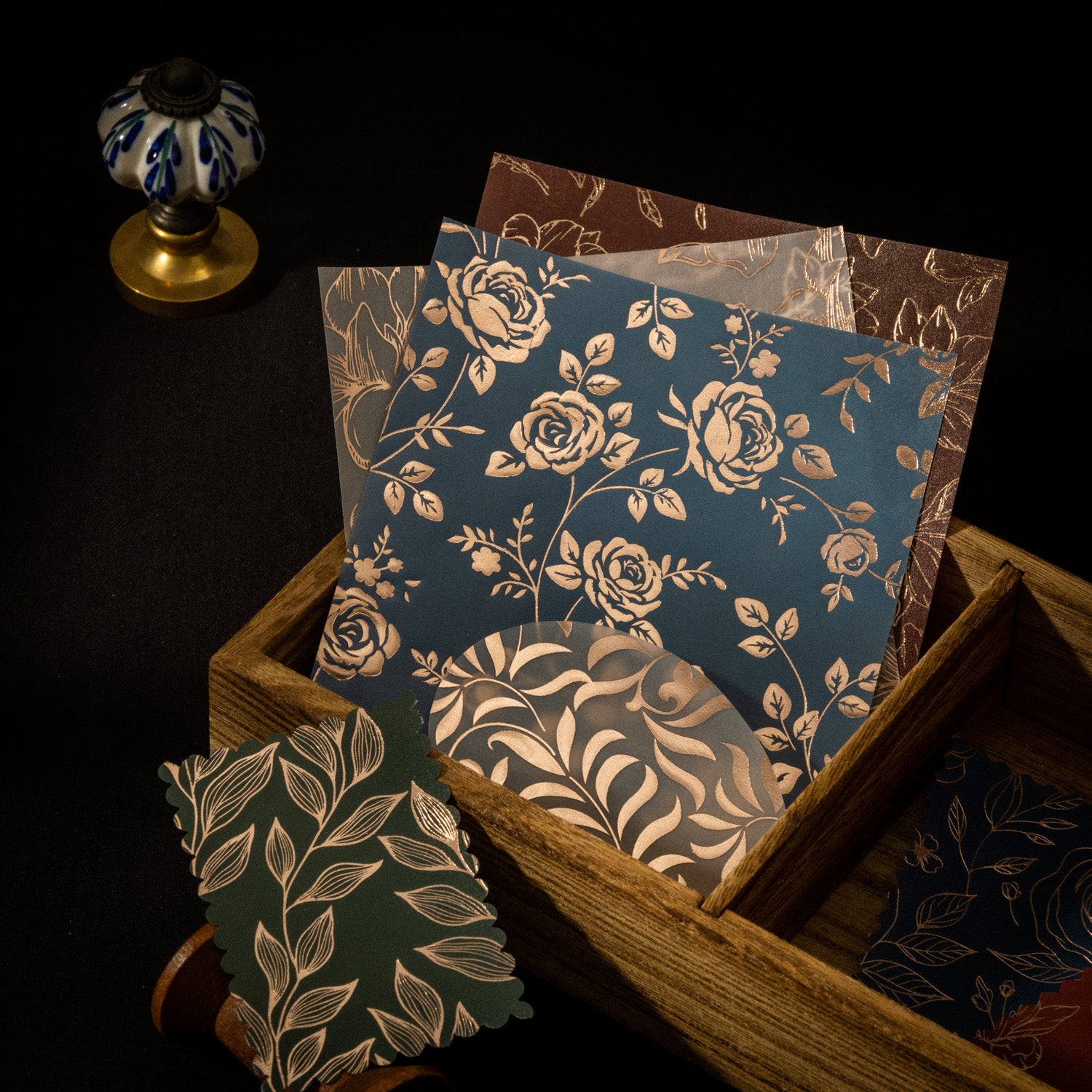 1018 Plant vellum Paper -8Pcs each pack