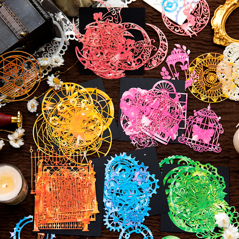 260129 Whimsical die cut paper -10Pcs each pack