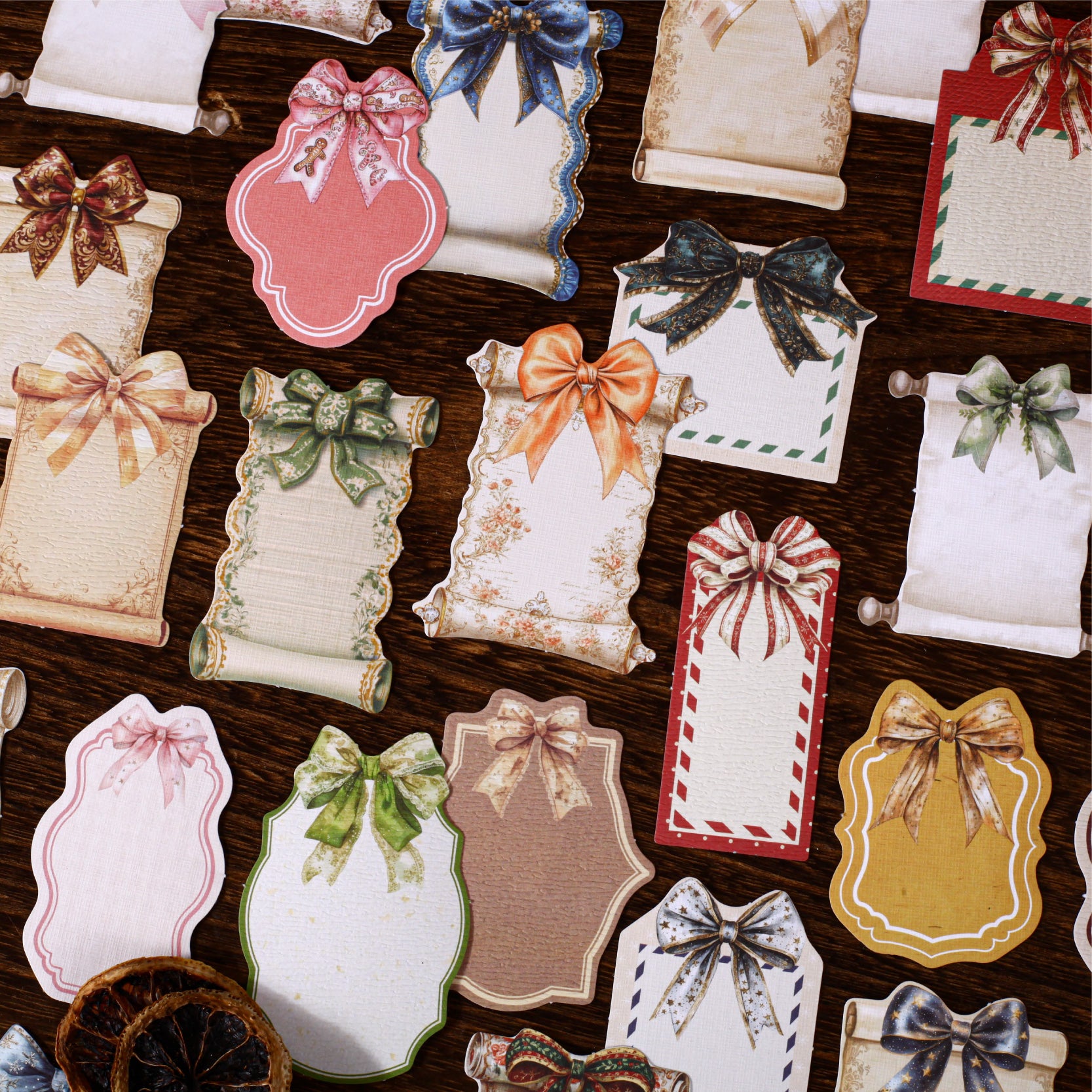 0918 Holiday notes Sticker -15Pcs each pack