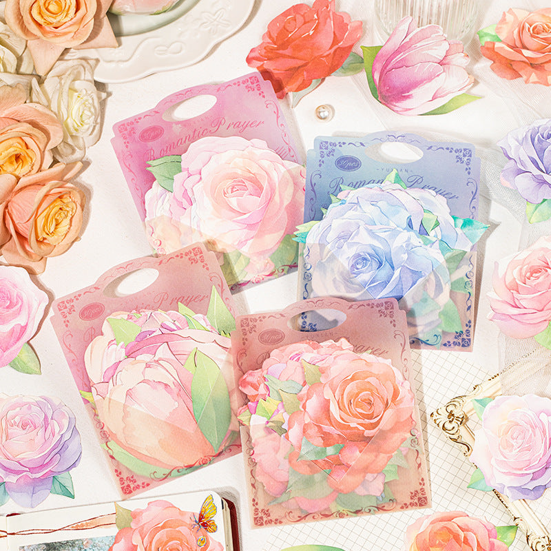 0426 Flowery Language and Wishes Series Paper -30Pcs each pack