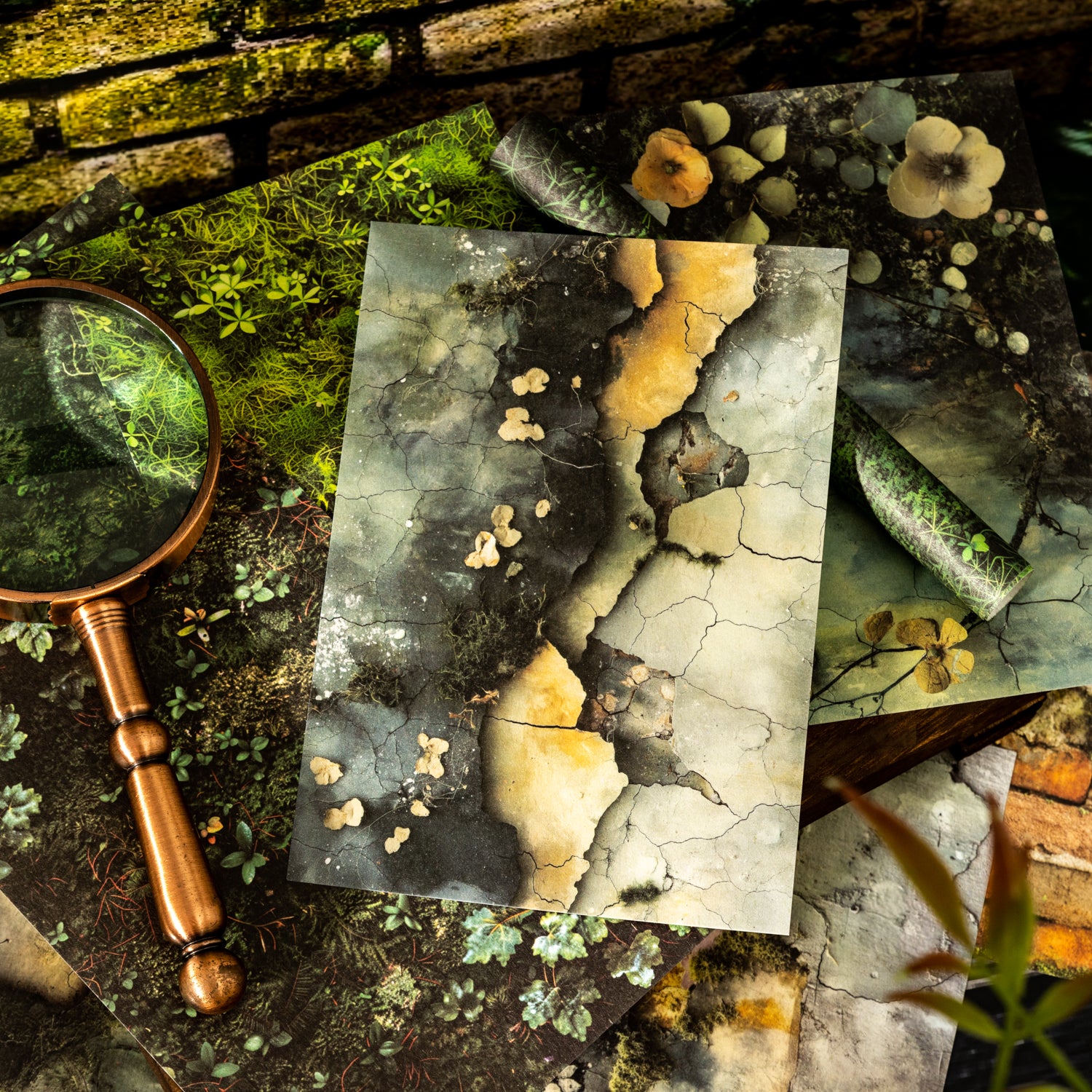 1124 The touch of nature paper -16Pcs each pack