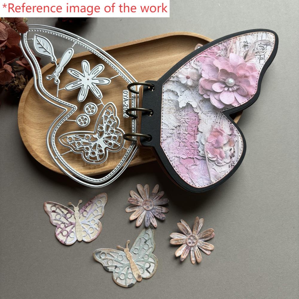 0912 Butterfly loose-leaf metal cutting dies cut OYA2924
