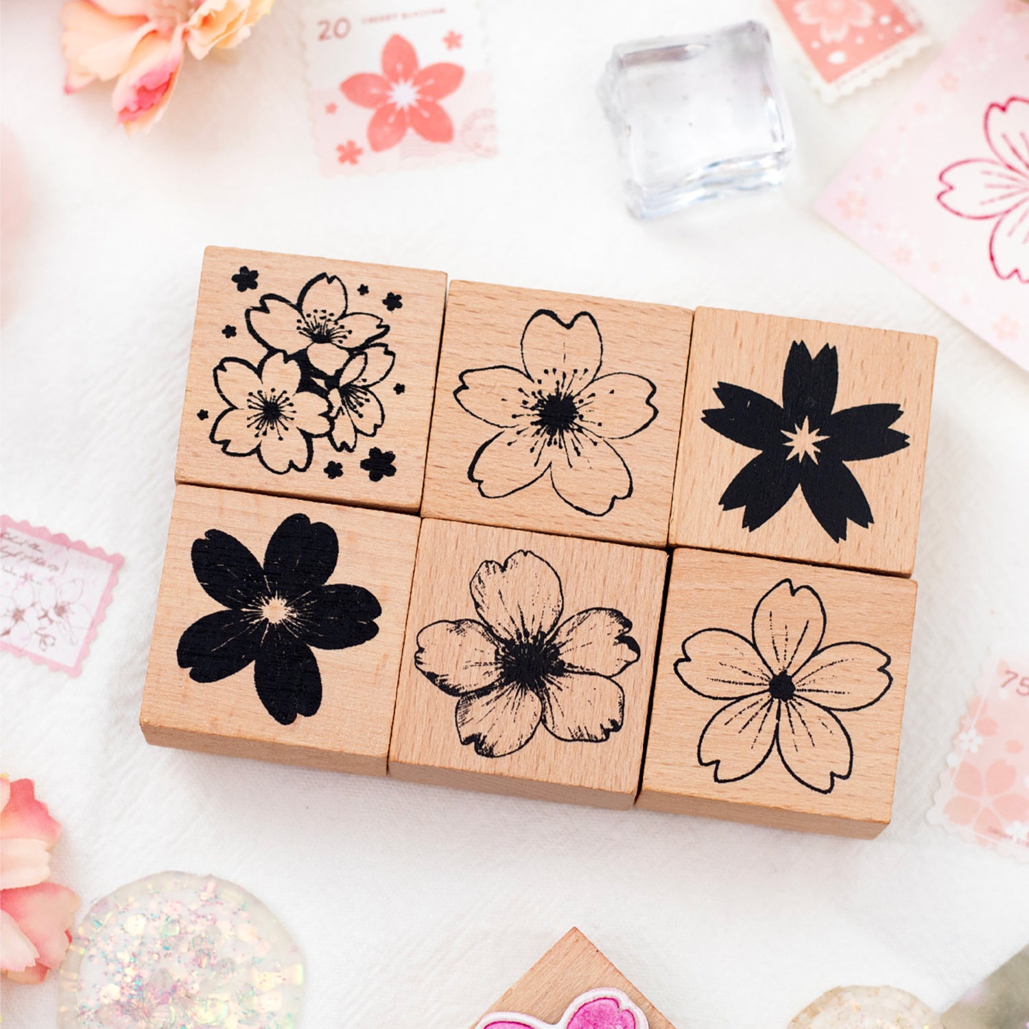 A-44- Sakura Ink Dye Series Stamp Set