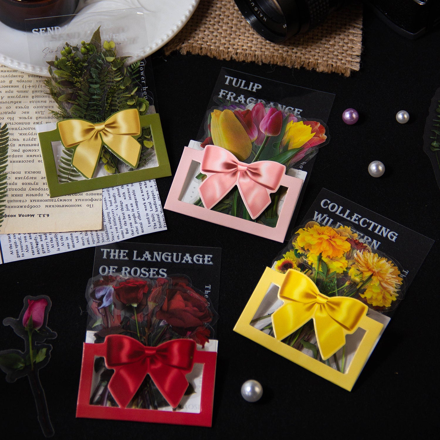 0301 Spring Greenhouse Series Sticker -20Pcs each pack