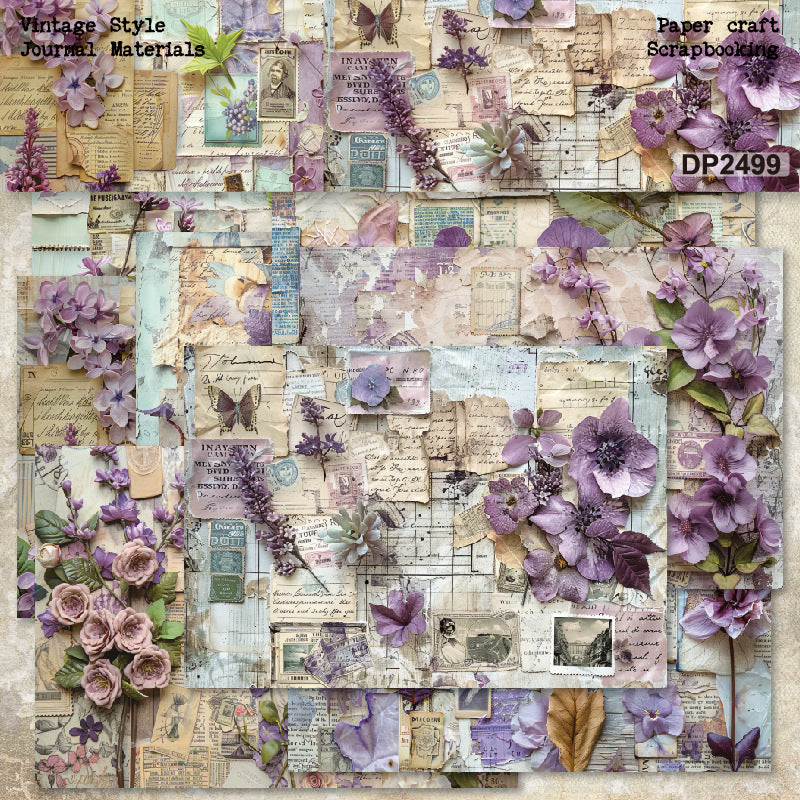 0101 A5 background paper DP2499 -8Pcs each pack