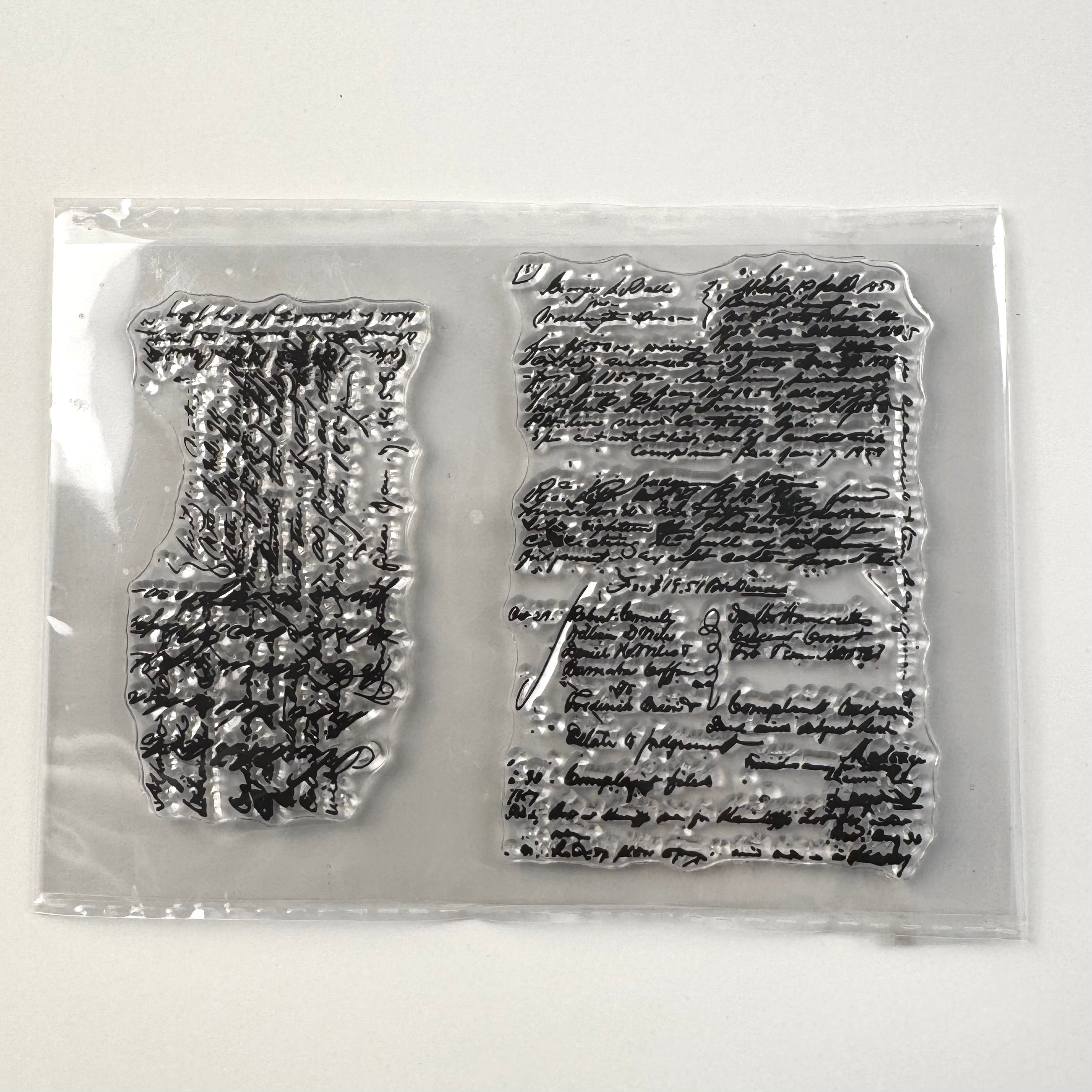 0708 Writing clear stamp 11cm*16cm