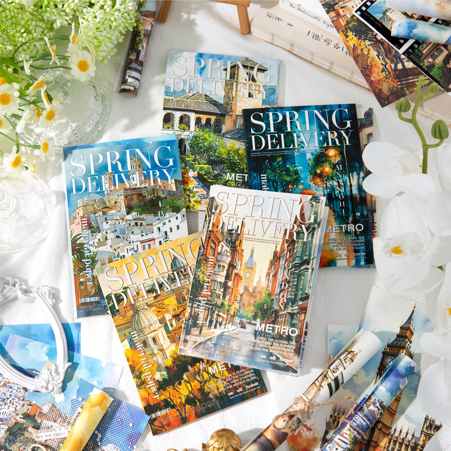 0312 Spring delivery Series Paper -30Pcs each pack