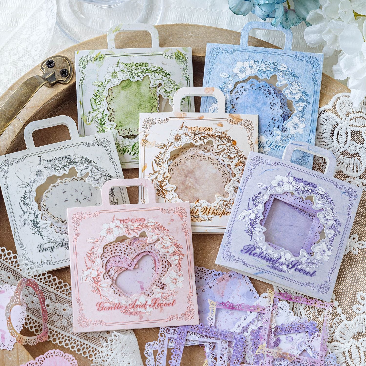 0405 Lace light Series Paper -30Pcs each pack