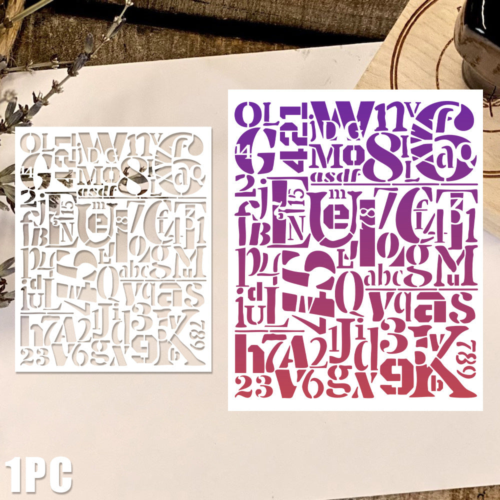 260127 English numbers stencil