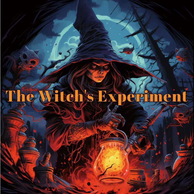 0606 The witch's Experiment coloring book