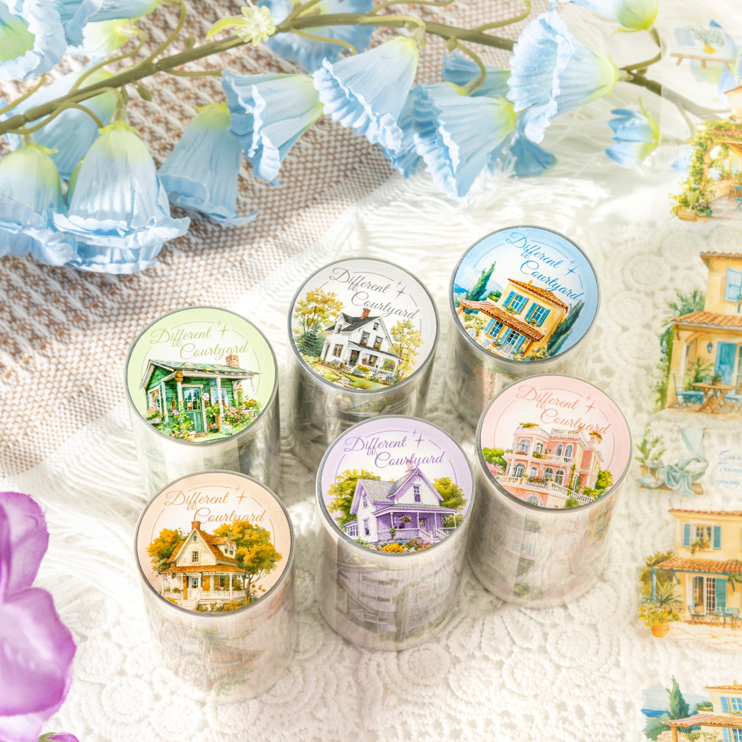 0120 Different Small Yard Series PET tape -6CM*2M