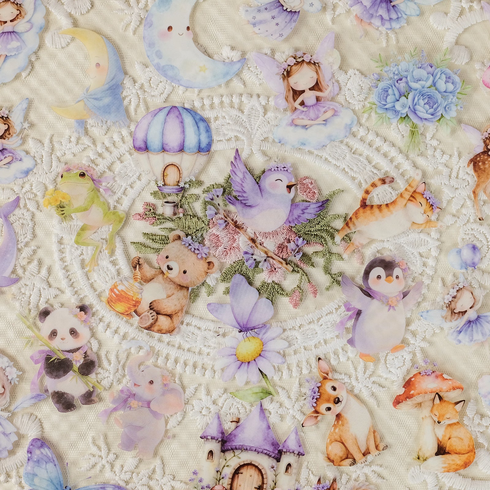 260403 50 Dreamlike Spirit Animals PET Sticker