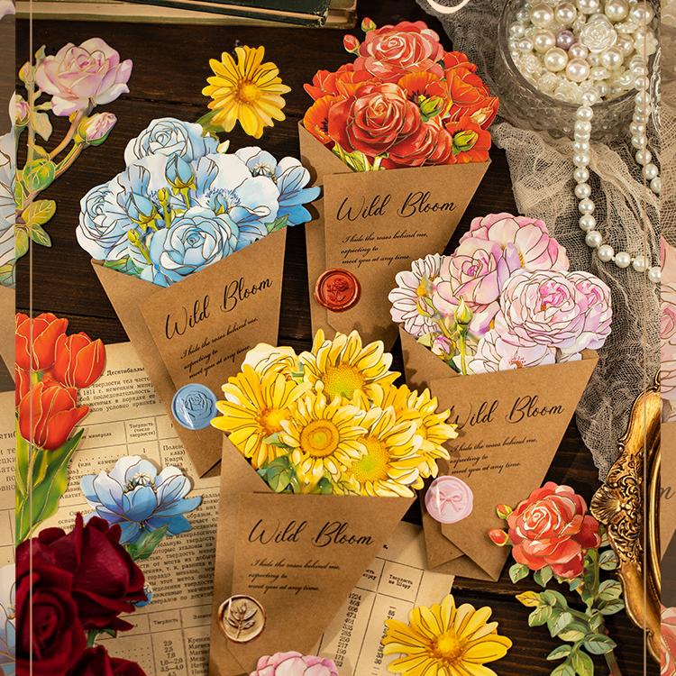 0310 Wild bloom Series Paper -8Pcs each pack