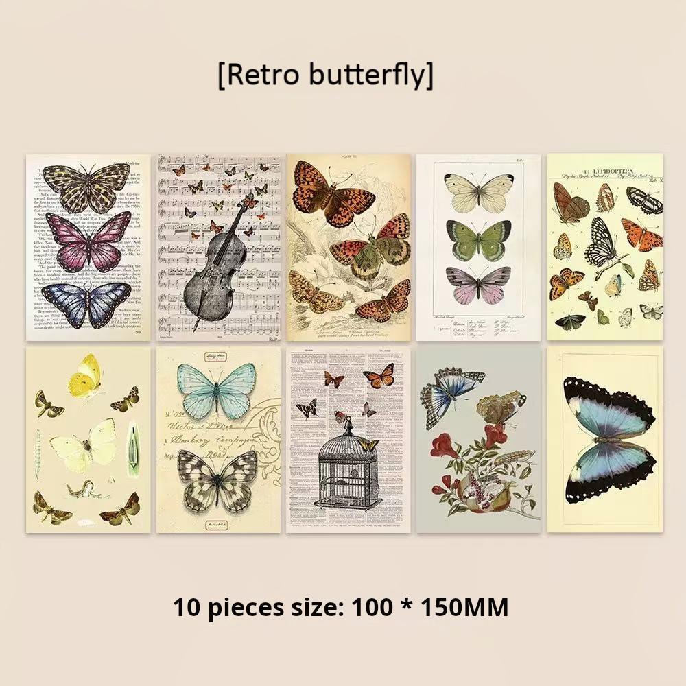 0527 Butterfly Postcard 10pcs