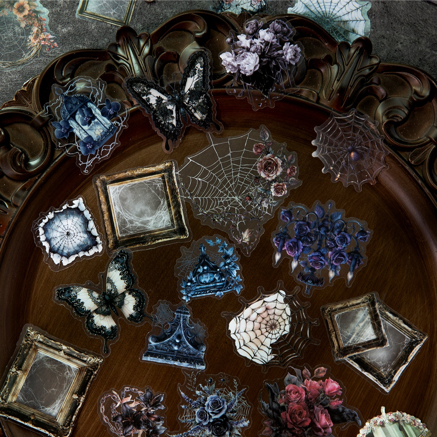 1105 Forgotten Castle PET sticker -20Pcs each pack