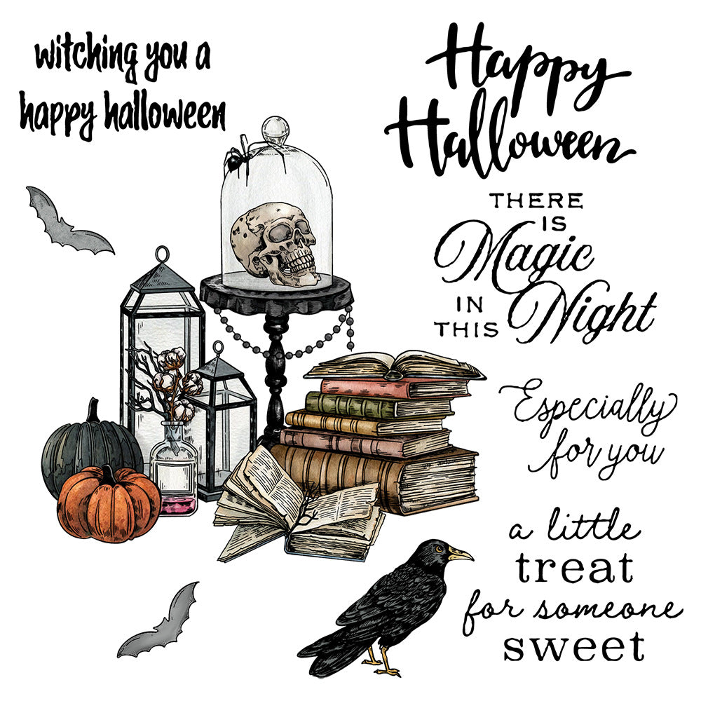0906 Halloween Clear Stamp 12cm*16cm