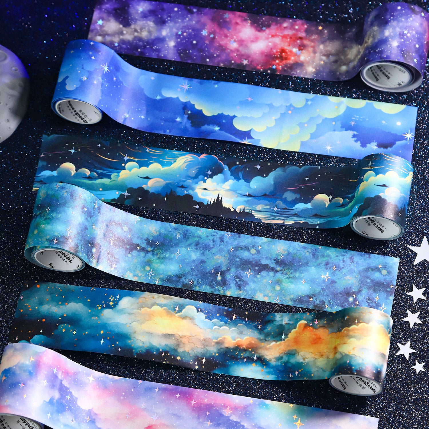 0306 Starry dreams Series Washi tape-5CM*2M