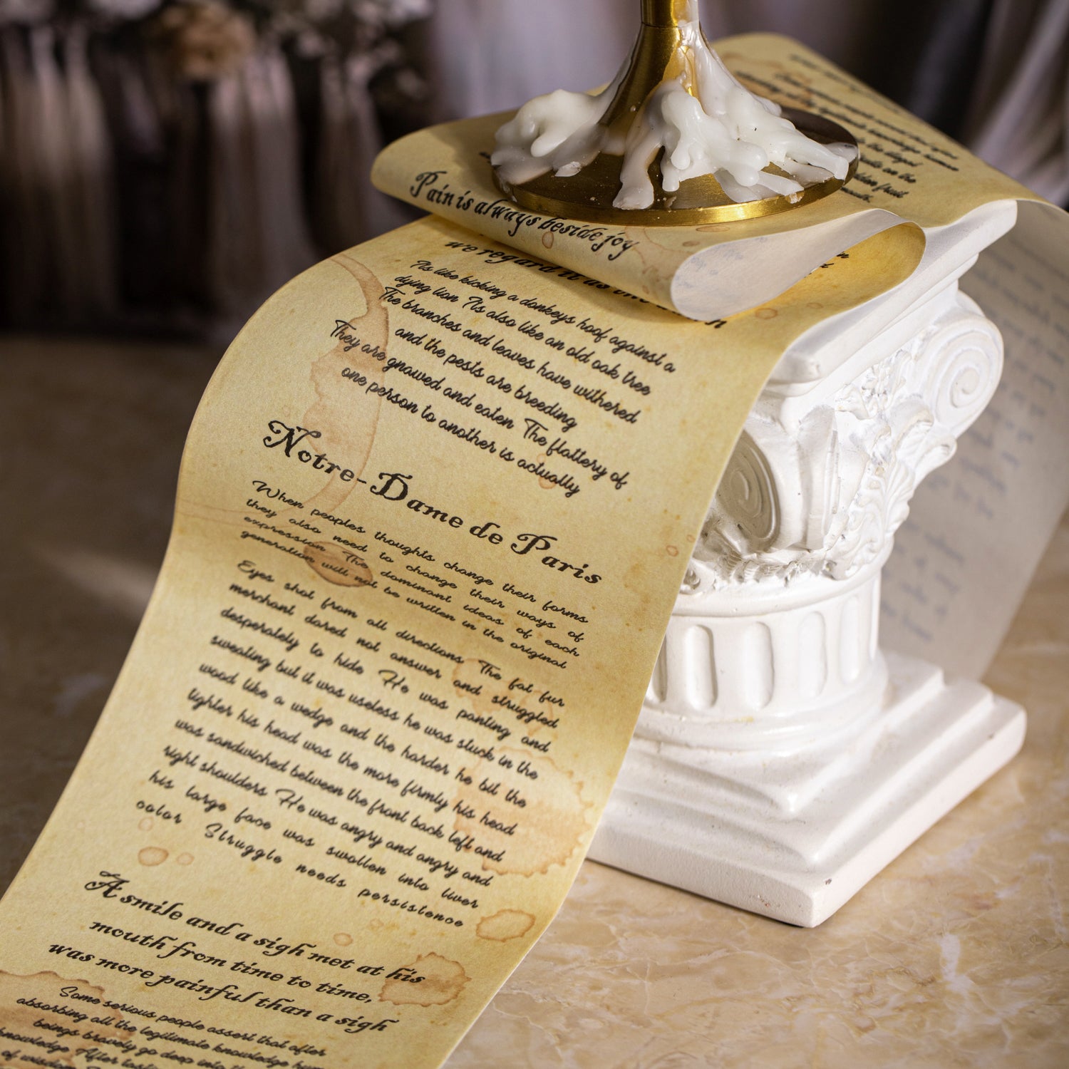 1202 Manuscripts of masterpieces Washi Tape -9cm*2m