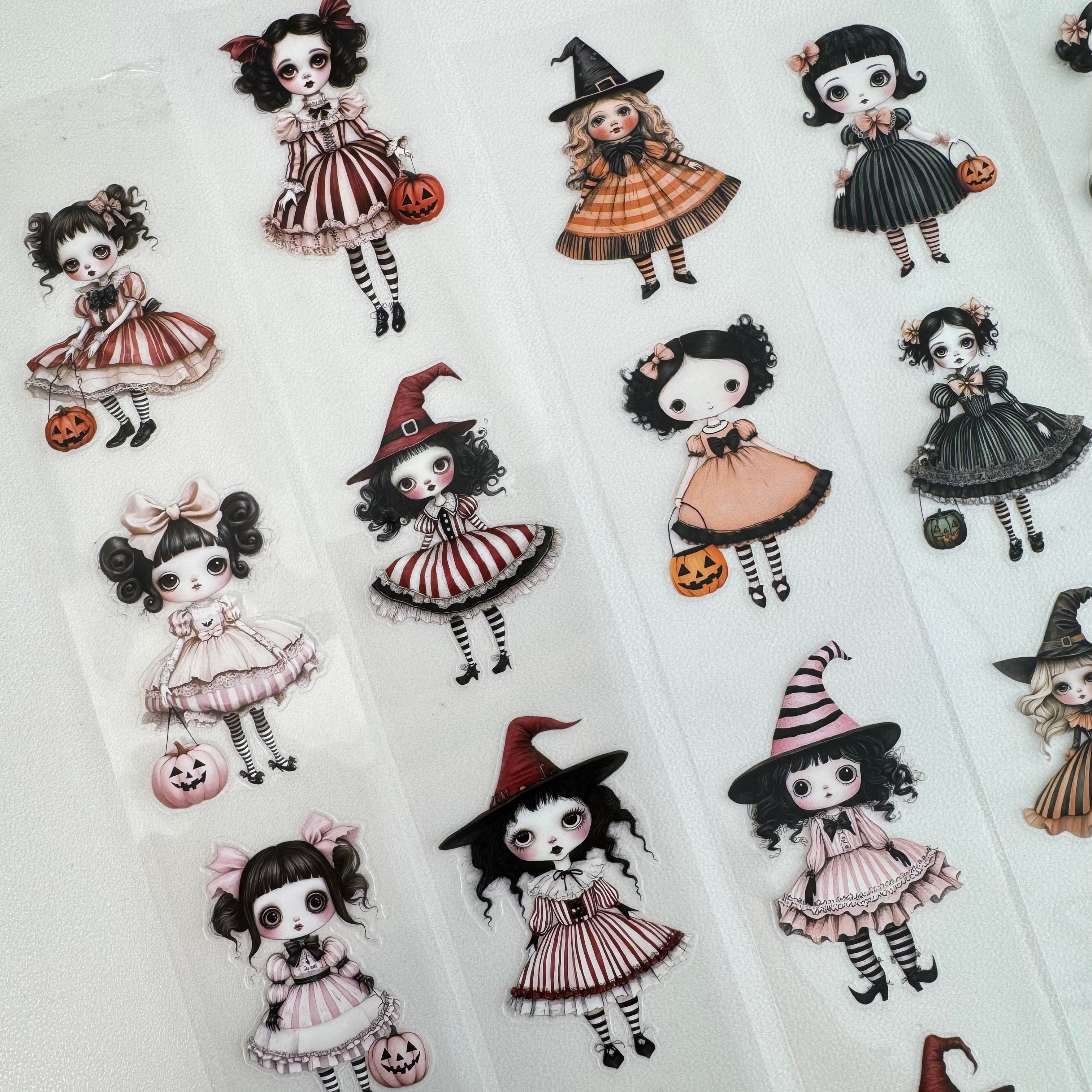 Halloween dolls pre-cut PET tape 1 loop 5.5CM*2M