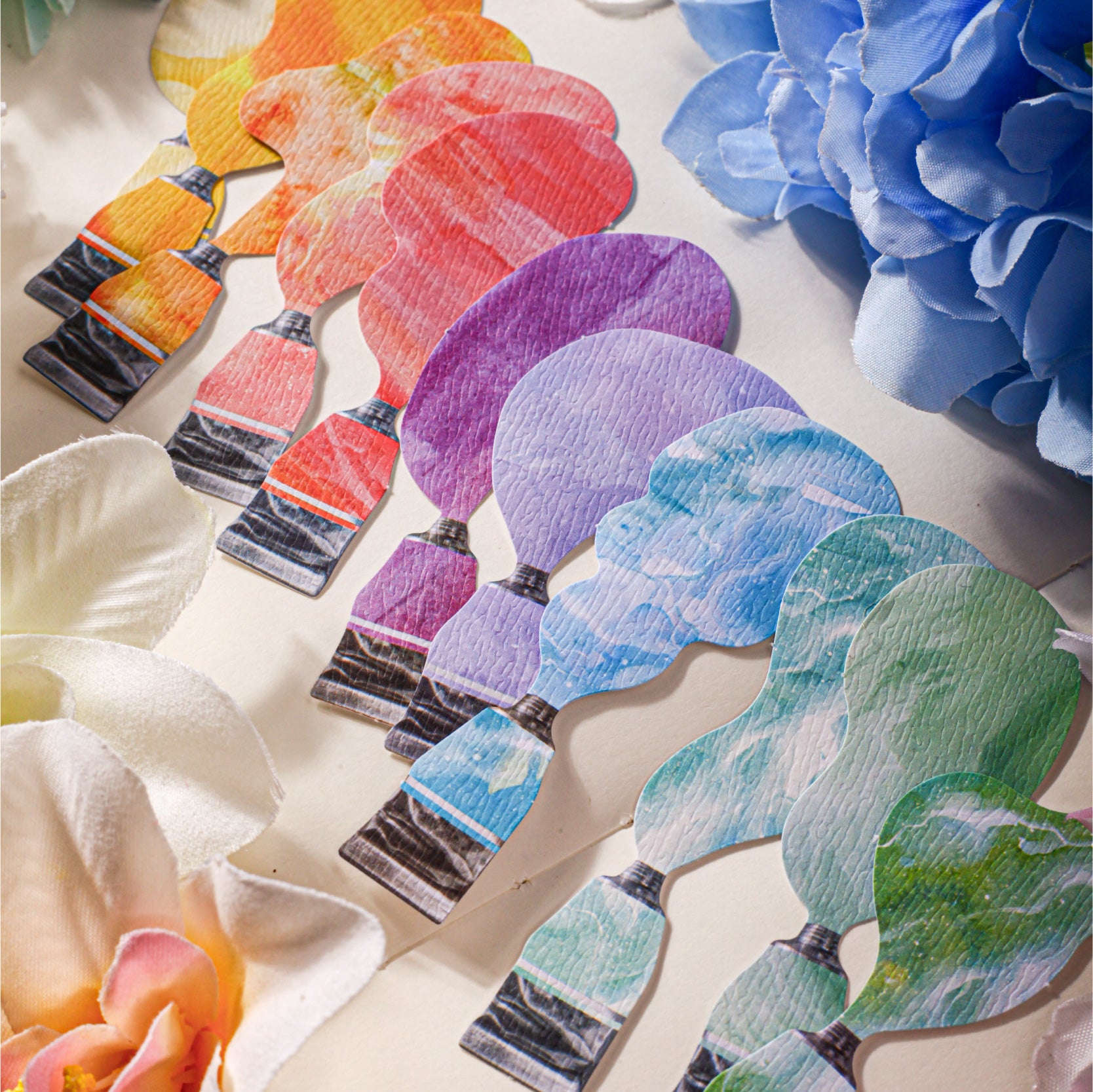 1119 Pigment bottles sticker -20Pcs each pack