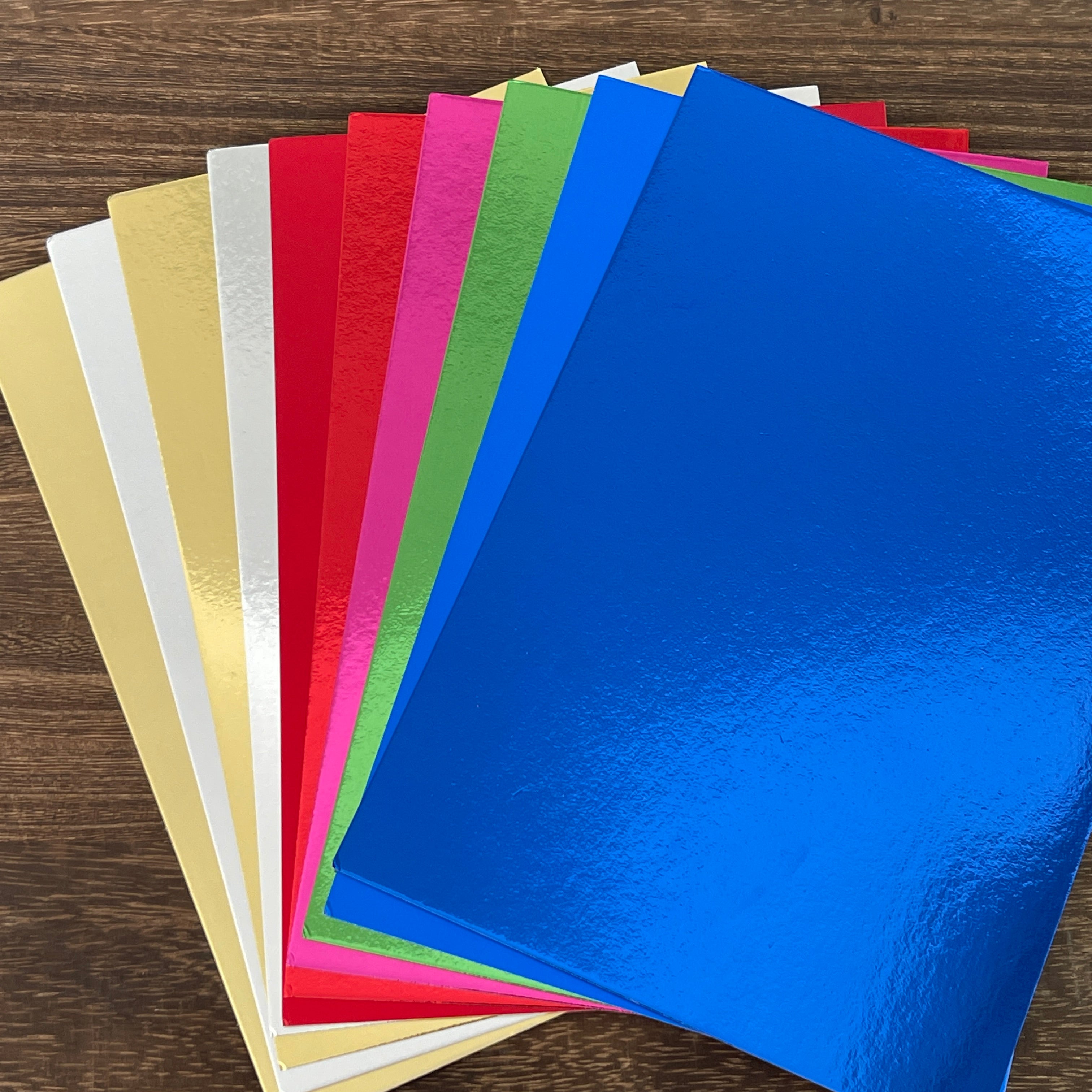 0808 A5 mirror Cardstock paper -10Pcs each pack