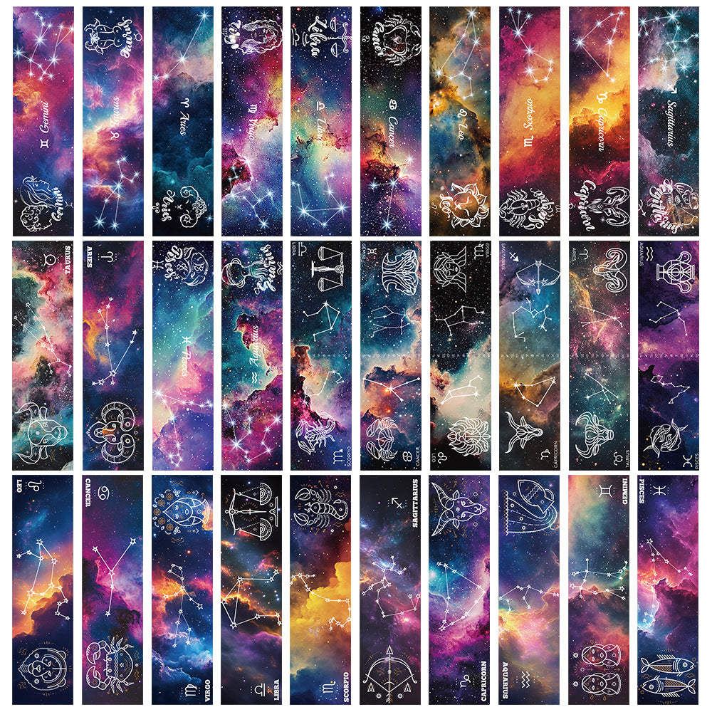 0718 Zodiac Bookmarks 30 pcs