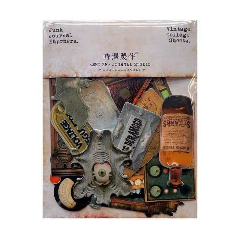 260314 Cthulhu Laboratory cardstock -24Pcs each pack