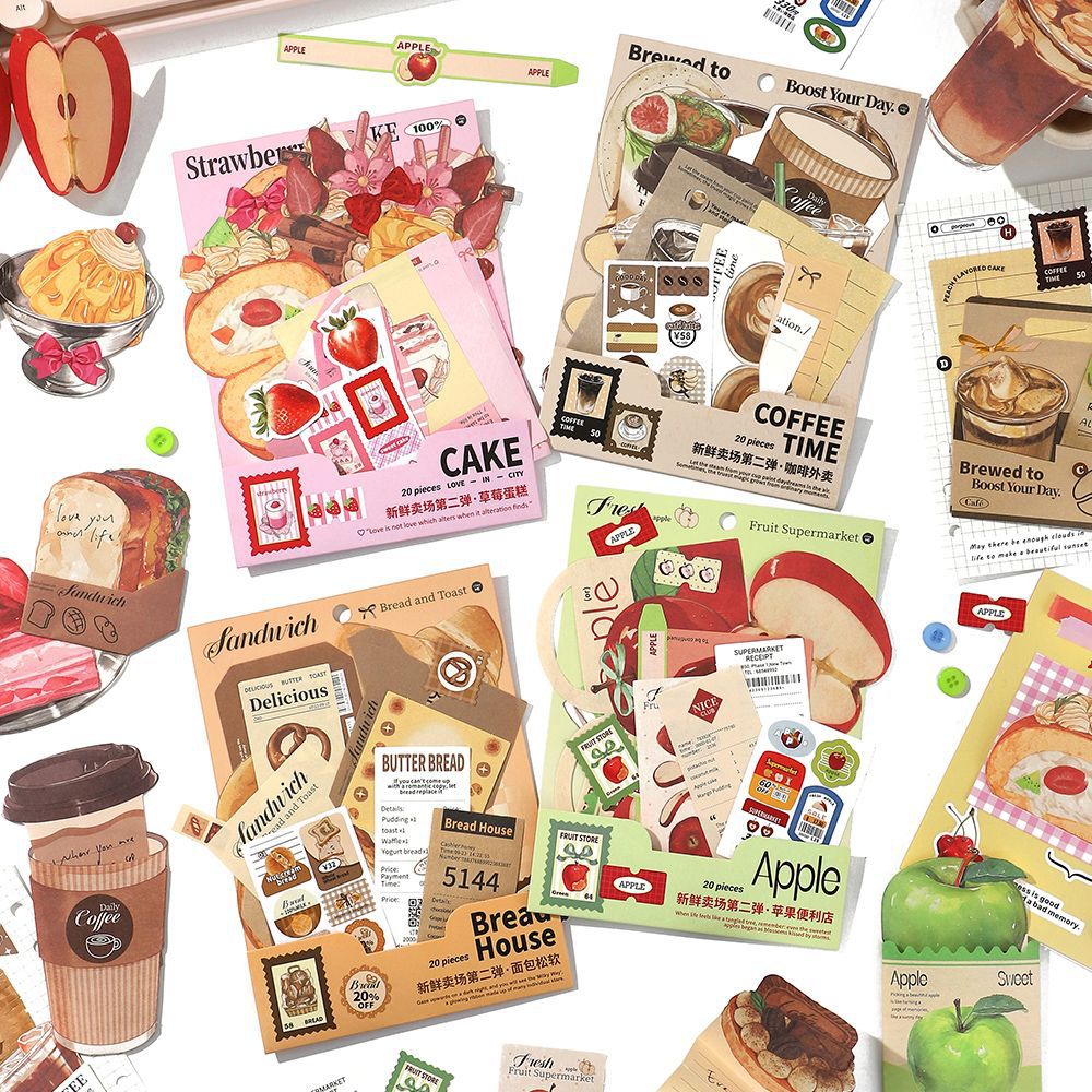 0620 Afternoon tea Mixed pack -20Pcs each pack