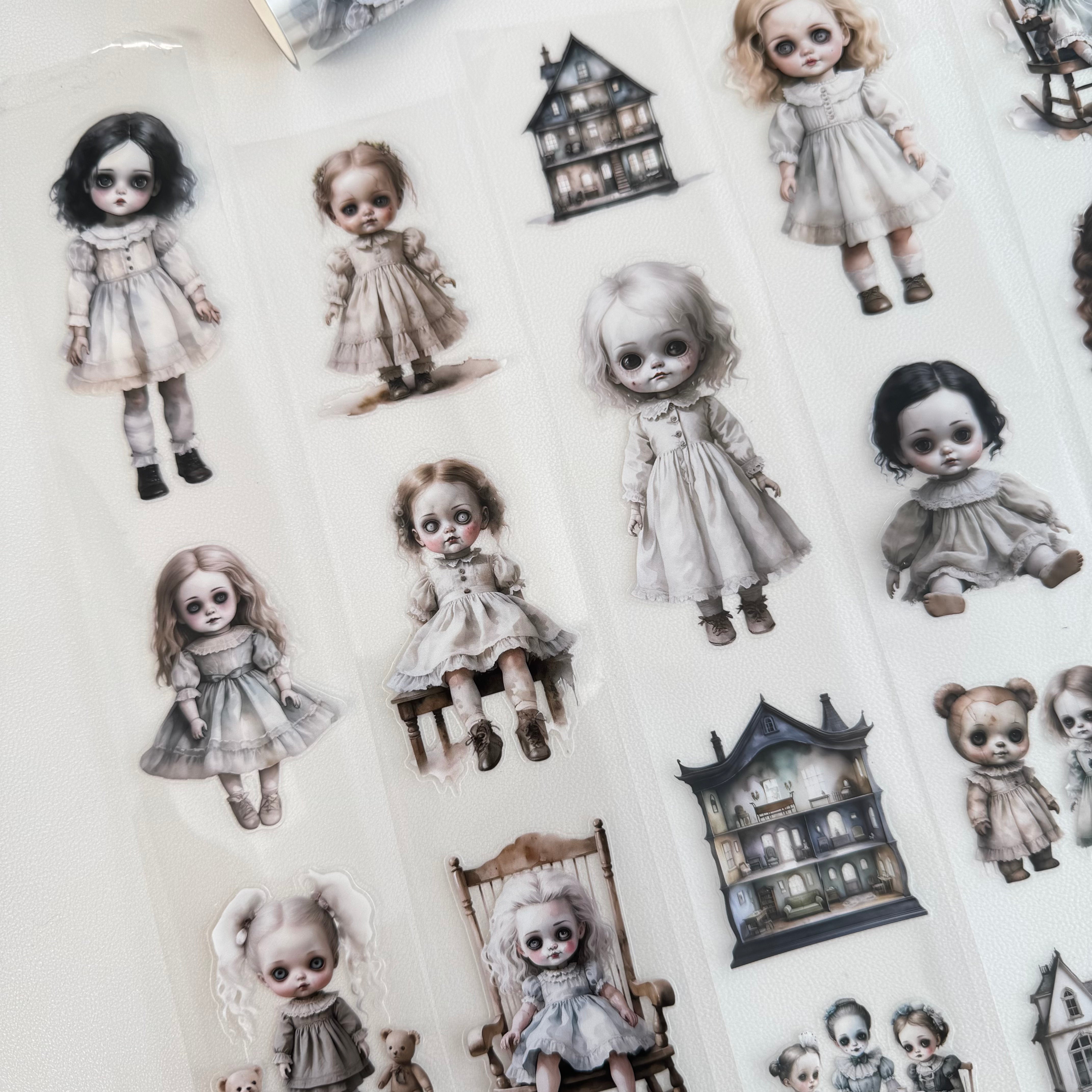 Dark Doll pre-cut PET tape 1 loop 5.5CM*2M