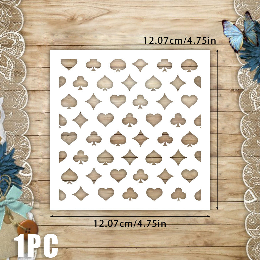 1024 Playing cards pattern 12CM*12CM