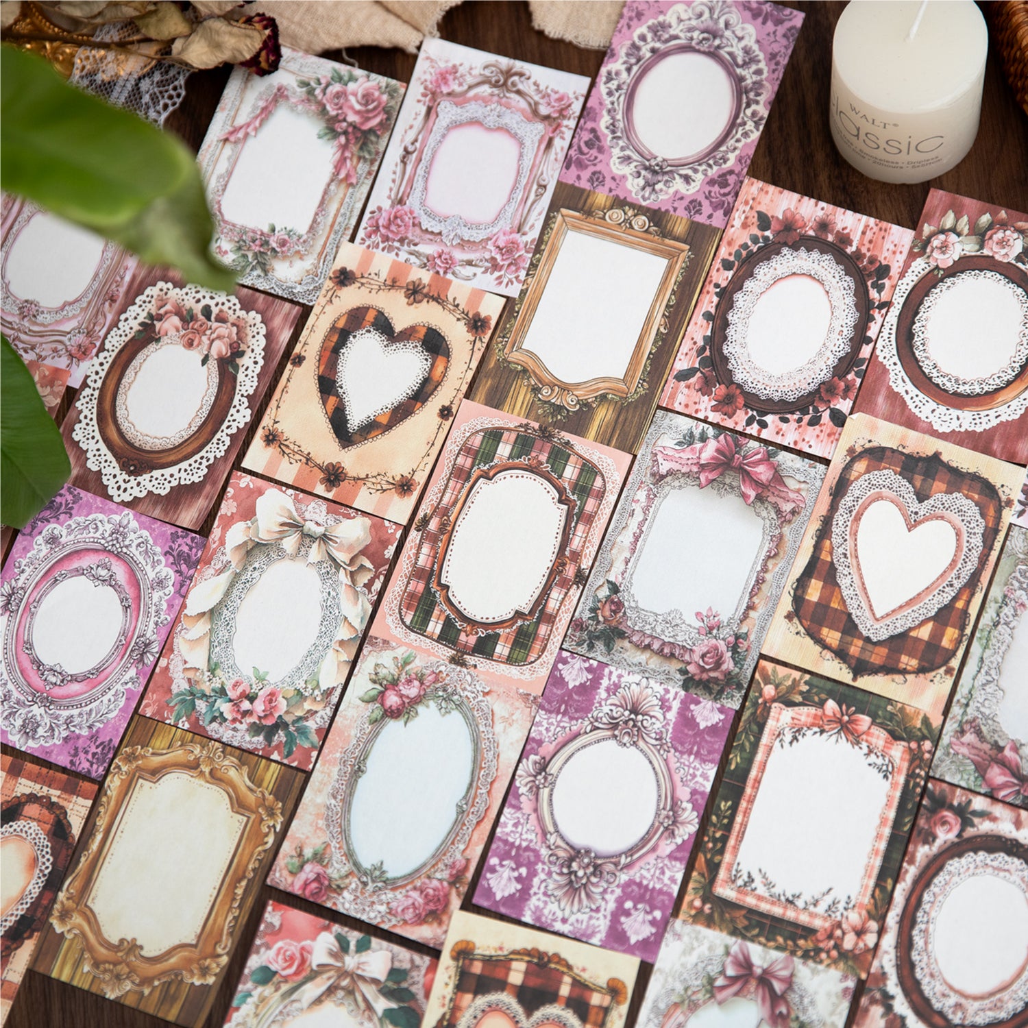 0402 Romantic Travel Series Paper -50Pcs each pack