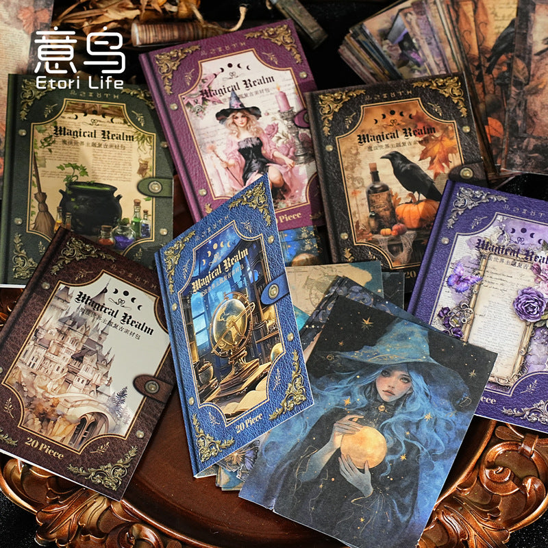 0312 Magical realm Series Paper -20Pcs each pack
