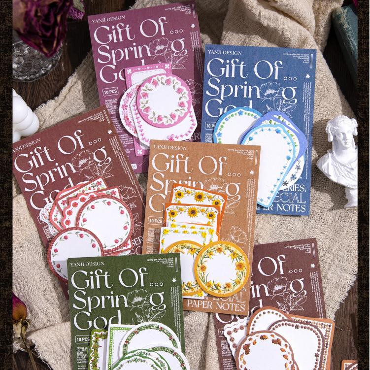 0301 Gift of spring god Series Paper -10Pcs each pack