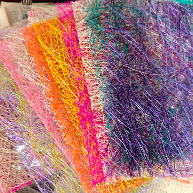 0808 A5 Colored fiber grass -10Pcs each pack