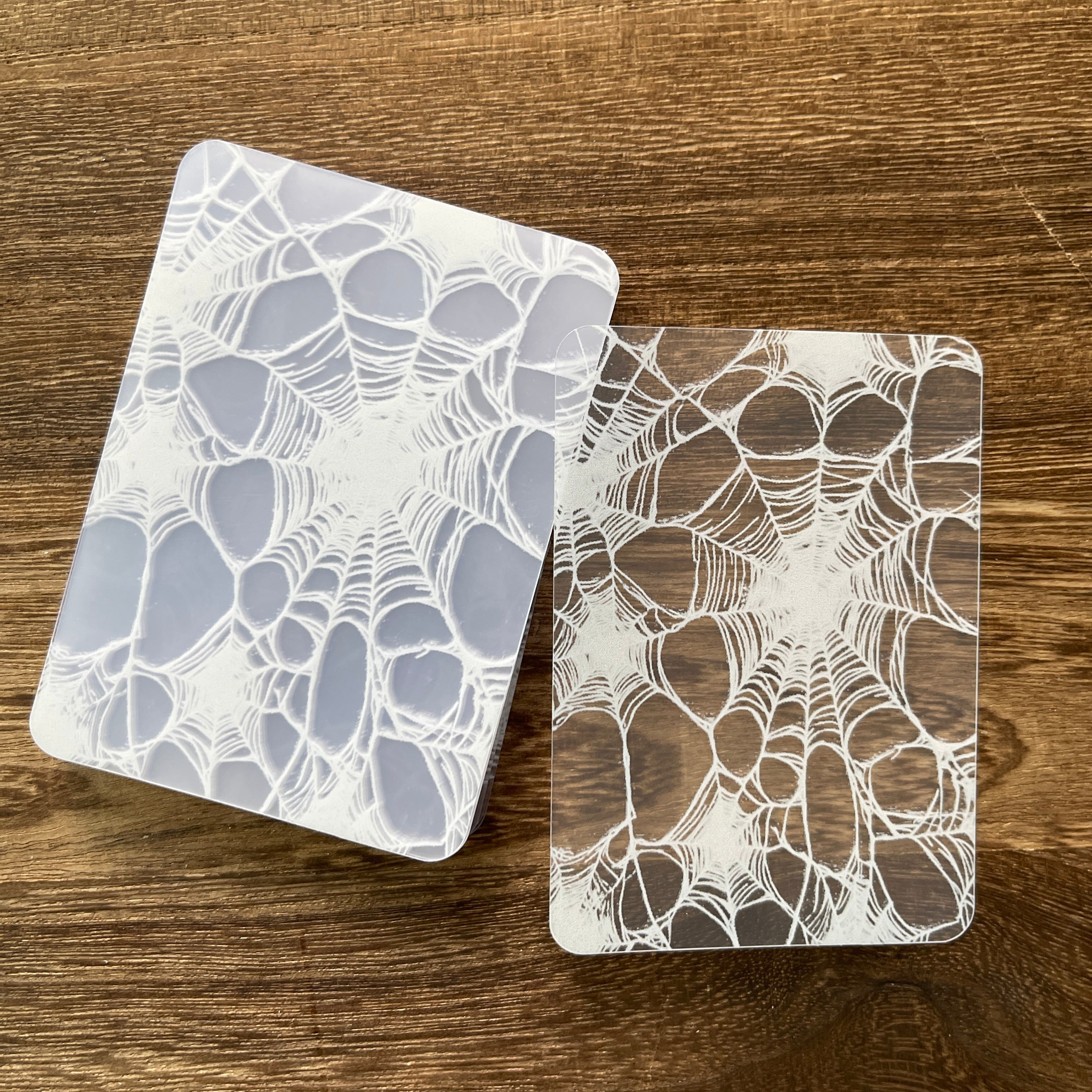 Spider web Clear ATC card 20 pcs 1 pack *Both sides have protective film