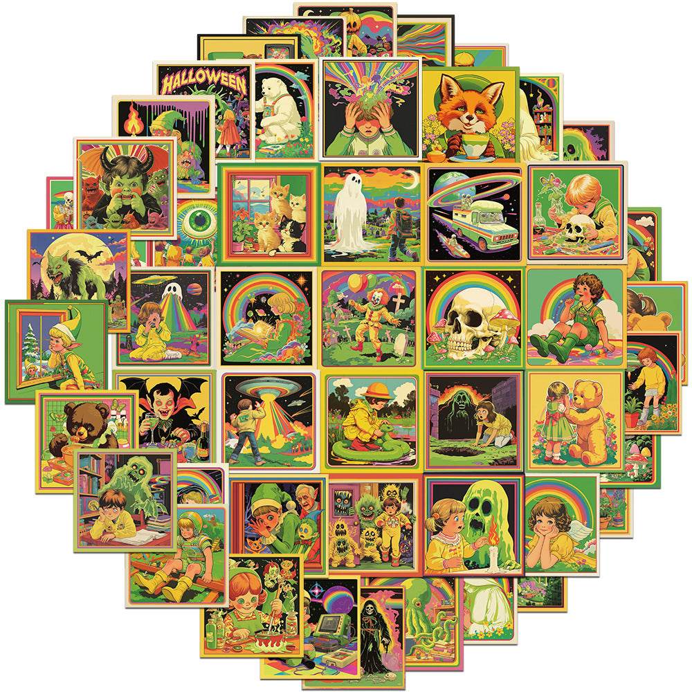 0903 50 Vintage comics sticker
