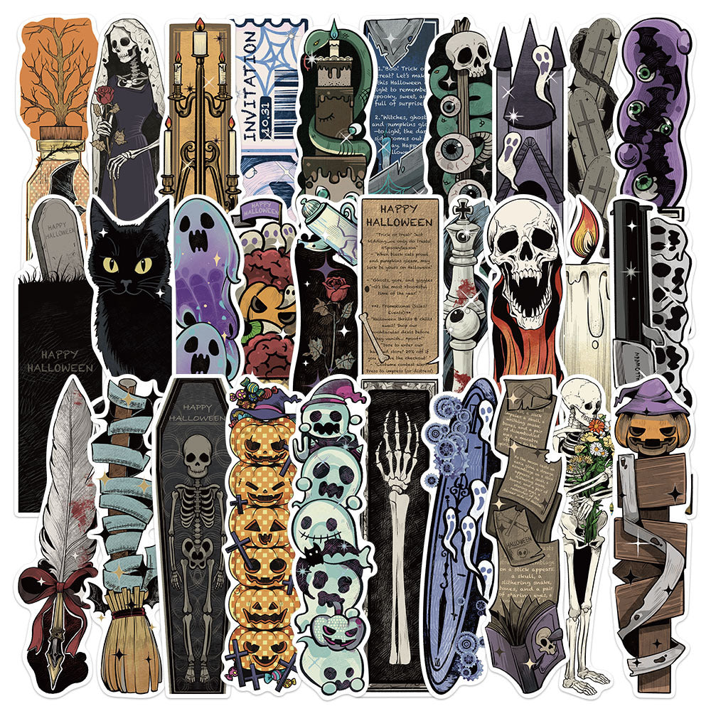 1016 Halloween bookmark 30pcs