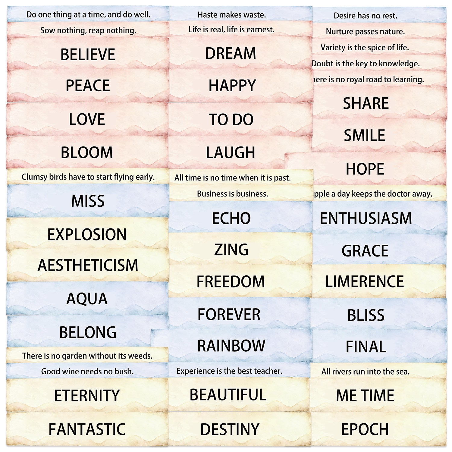 1209 50 Vintage label Stickers