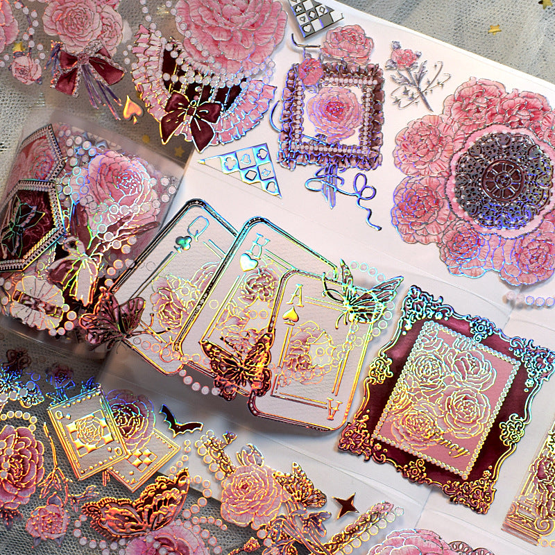 260103 T-485 Purple pink Tape -5.5cm*2m