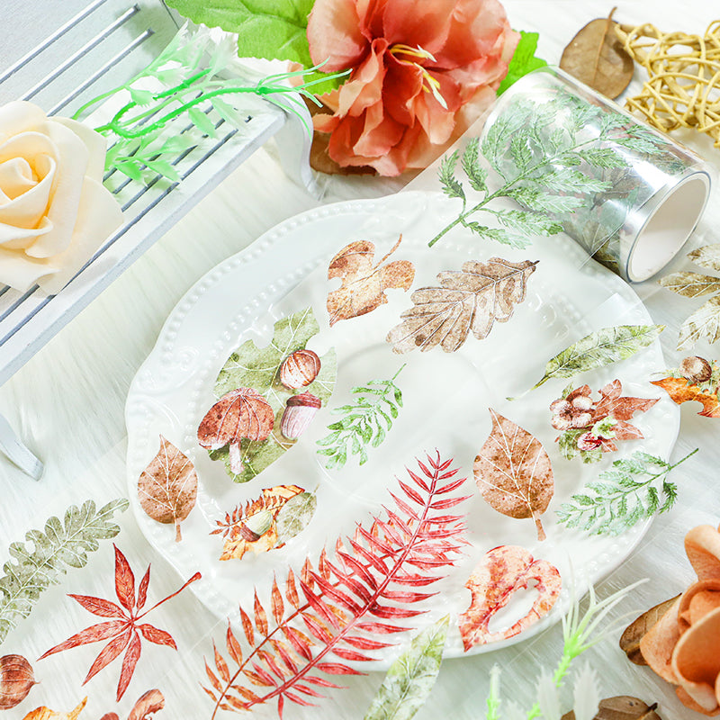 0804 T-338 Leaves PET tape -6cm*2m